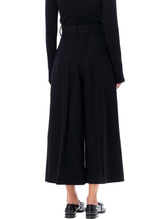 24FW 파투 팔라초 팬츠 TR0380003 999B BLACK - PATOU