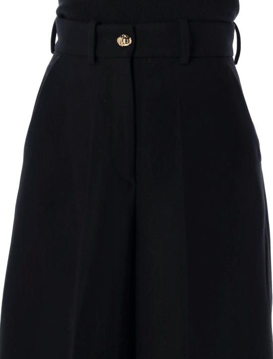 24FW 파투 팔라초 팬츠 TR0380003 999B BLACK - PATOU