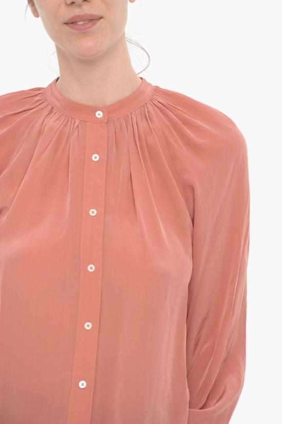  올세인츠 블라우스 HEZZY WH026Y TAINTED PINK Pink - ALLSAINTS