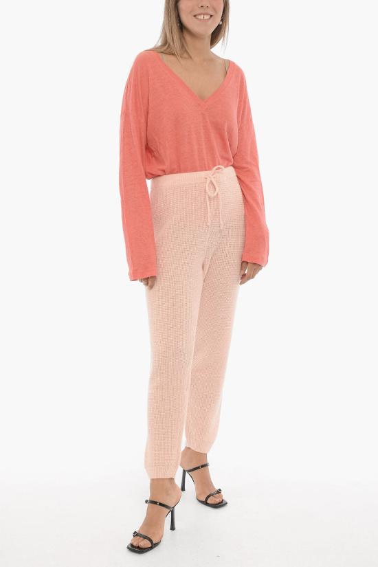  아메리칸 빈티지 스트레이트 팬츠 OMO05A PINK Pink - AMERICAN VINTAGE