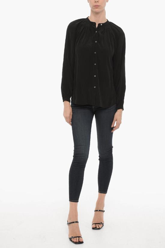  올세인츠 셔츠 HEZZY WH026Y BLACK - ALLSAINTS
