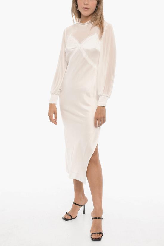  올세인츠 롱 원피스 BAILEY WD035Y OFF WHITE