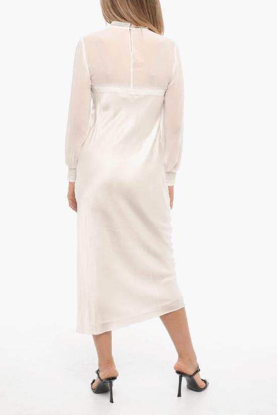  올세인츠 롱 원피스 BAILEY WD035Y OFF WHITE White - ALLSAINTS