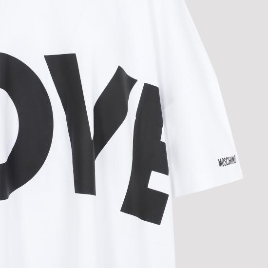 24FW 모스키노 숏 원피스 242D0408 5442 1001 BIANCO - MOSCHINO