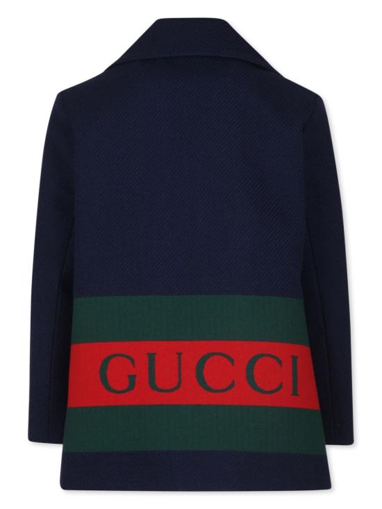 24FW [키즈] 구찌 코트 784498 XWA15 4804 BLUE MC - GUCCI