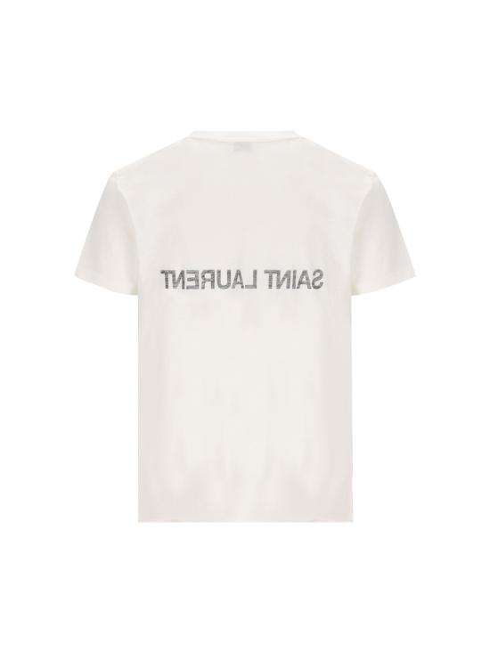 25FW 생로랑 리버스 티셔츠 663278Y37AW9744 - SAINT LAURENT