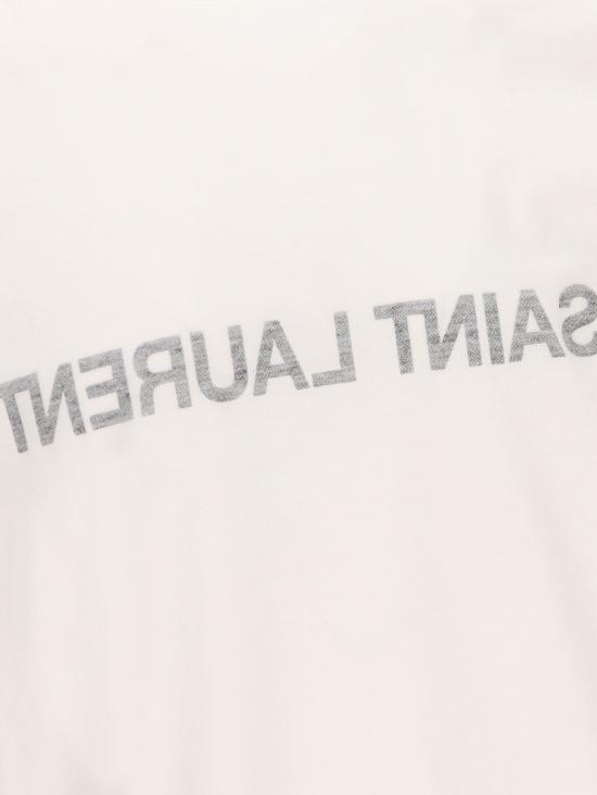 25FW 생로랑 리버스 티셔츠 663278Y37AW9744 - SAINT LAURENT