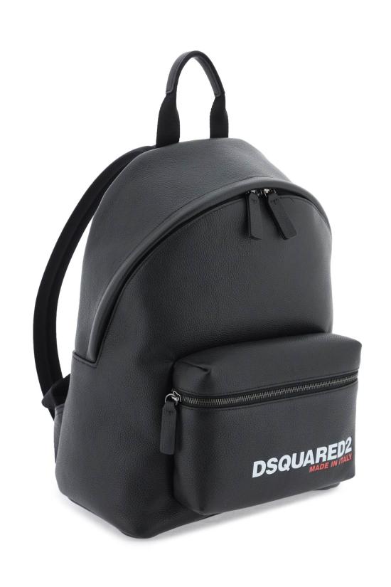 24FW 디스퀘어드2 백팩 BPM010125103888 BLACK - DSQUARED2