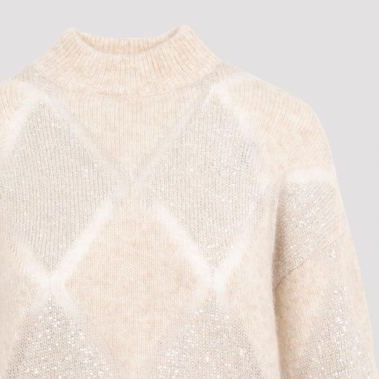 24FW 브루넬로 쿠치넬리 스웨터 MCM518804 CQK82 BEIGE - BRUNELLO CUCINELLI