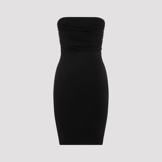 24FW 릭 오웬스 숏 원피스 RP02D3530 JN 09 BLACK - RICK OWENS