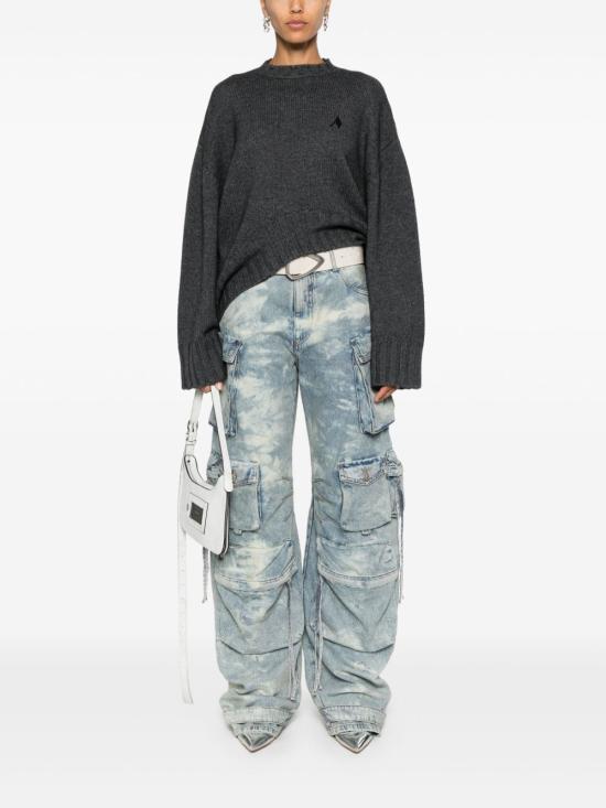 24FW 디 아티코 스웨터 248WCK107 KW046084 Grey - THE ATTICO