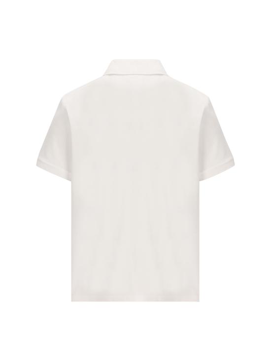25FW 생로랑 코튼 피케 모노그램 폴로 셔츠 712300YB2OC9000 - SAINT LAURENT