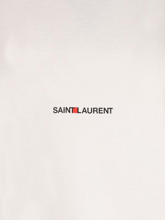 26SS 생로랑 로고 프린팅 티셔츠 460876YB2DQ9000 - SAINT LAURENT