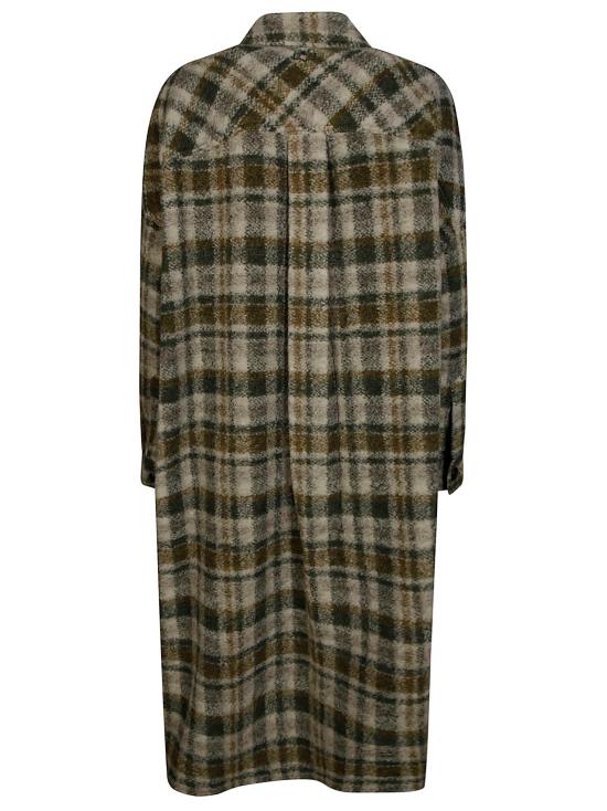 24FW 이자벨마랑에뚜왈 코트 24AMA0018FD B3D04E KHAKI ECRU KAEC Beige - ISABEL MARANT ETOILE