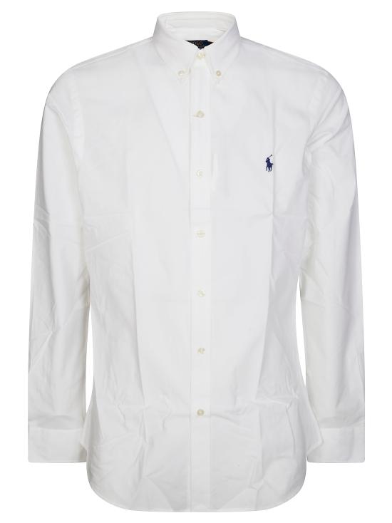  랄프 로렌 긴팔 셔츠 710928254002 White Bianco