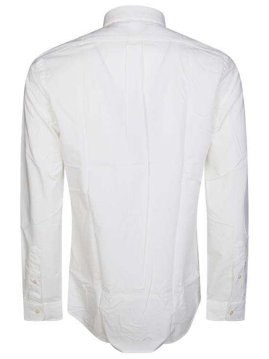  랄프 로렌 긴팔 셔츠 710928254002 White Bianco - RALPH LAUREN