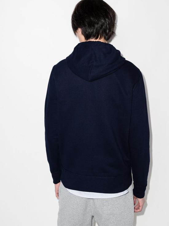 25FW 랄프 로렌 후드 티셔츠 710766778007 Cruise navy Blu - RALPH LAUREN