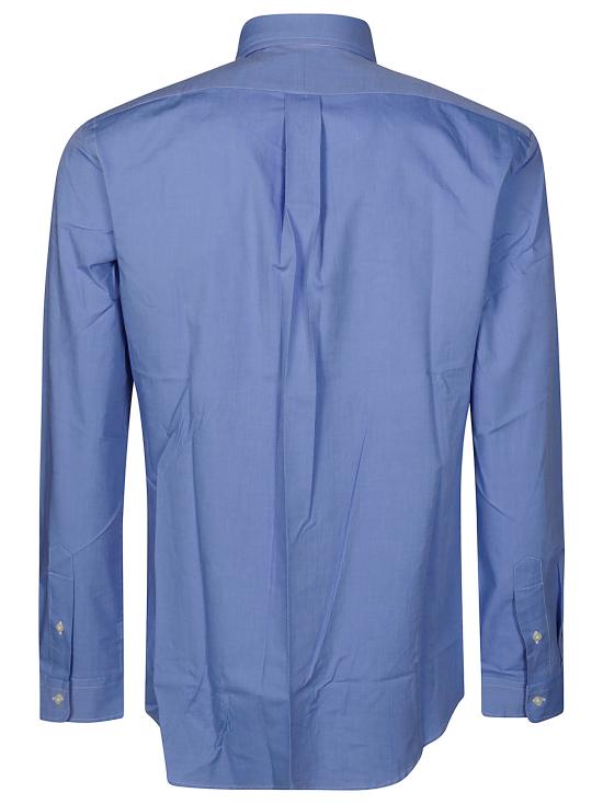  랄프 로렌 긴팔 셔츠 710928254003 2865 Azzurro - RALPH LAUREN
