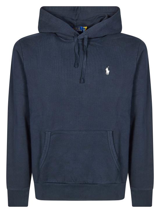 26SS 랄프 로렌 후드 티셔츠 710916690025 Polo black Nero