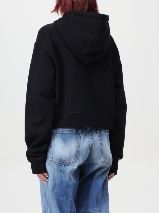  디스퀘어드2 후드 티셔츠 S75GU0547S25516 900 Black - DSQUARED2