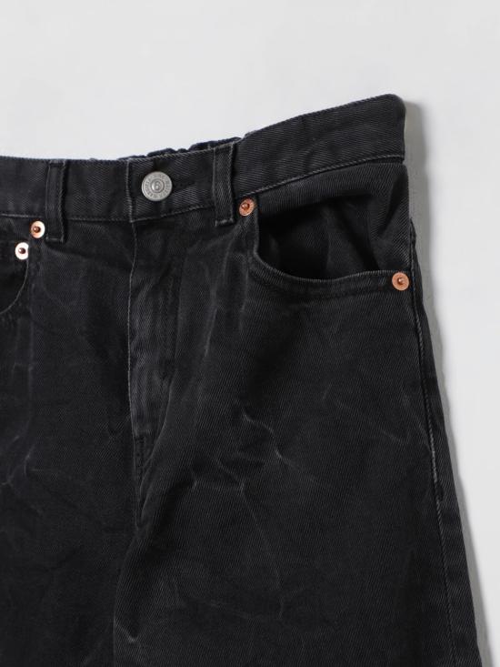 25FW [키즈] MM6 메종마르지엘라 진 M60633MM03F M602 Black - MM6 MAISON MARGIELA