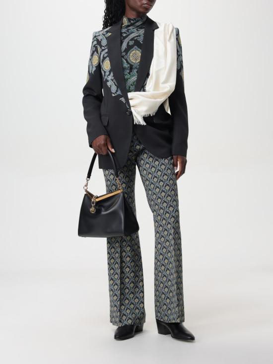 24FW 에트로 숄더백 WP1B0002AU022 N0000 Black - ETRO