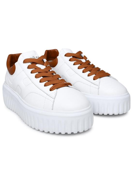 26FW 호간 H-스트라이프 스니커즈 HXW6450FC60LE90446 White - HOGAN