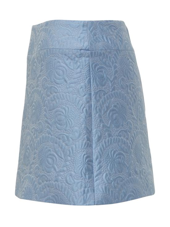 24FW 돌체앤가바나 숏 스커트 F4A8CTHJMOK F3981 GLICINE - DOLCE & GABBANA