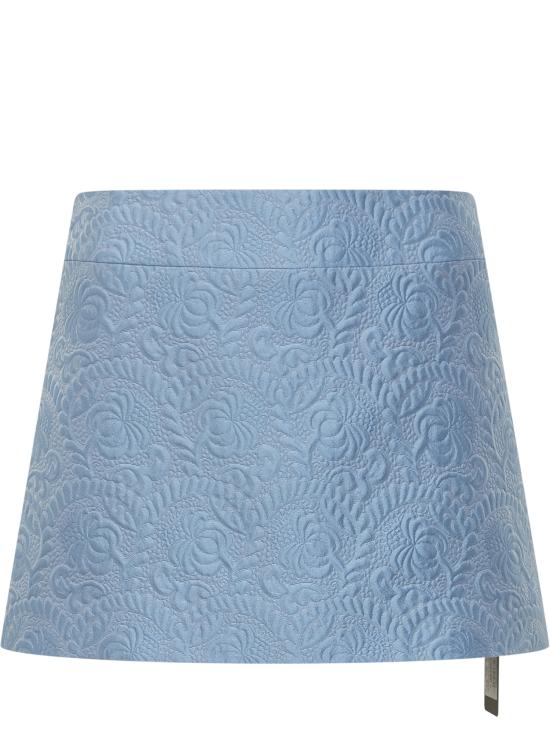 24FW 돌체앤가바나 숏 스커트 F4A8CTHJMOK F3981 GLICINE