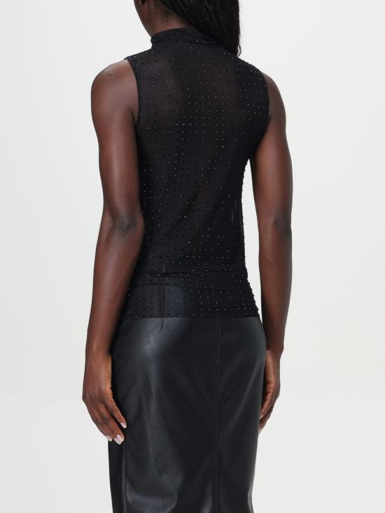 25FW 핑코 민소매 티셔츠 103913A220 Z99 Black - PINKO