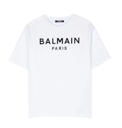  [키즈] 발망 티셔츠 BV8R71 J0177100NE White - BALMAIN
