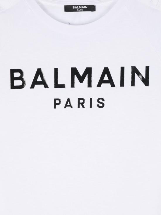  [키즈] 발망 티셔츠 BV8R71 J0177100NE White - BALMAIN