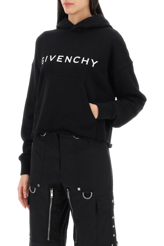 25SS 지방시 후드 티셔츠 BWJ03M3YAC 001 - GIVENCHY
