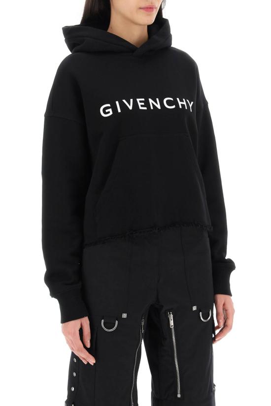 25SS 지방시 후드 티셔츠 BWJ03M3YAC 001 - GIVENCHY