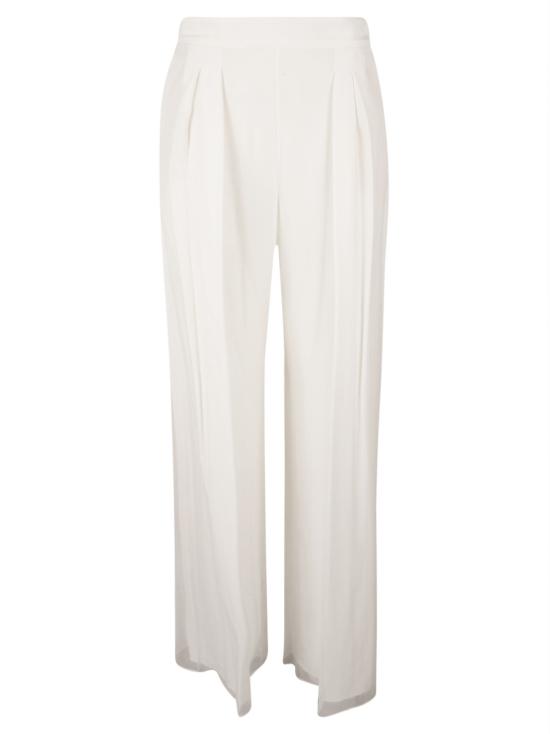  미세 하자 / 막스마라 / 여성 하이 웨이스트 쉬폰 팬츠 2421136016600 LAMPO035 BPG