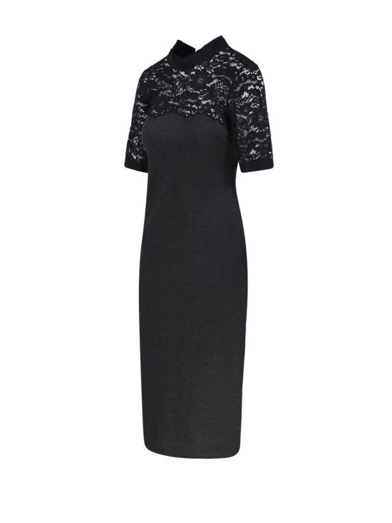 24FW 파로쉬 미디 원피스 REMIX D725442 037 GRIGIO SCURO - PAROSH