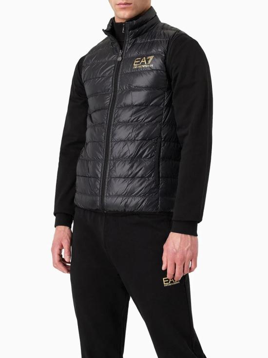  엠포리오 아르마니 베스트 8NPQ01 PN29Z 0208 BLACK - EMPORIO ARMANI