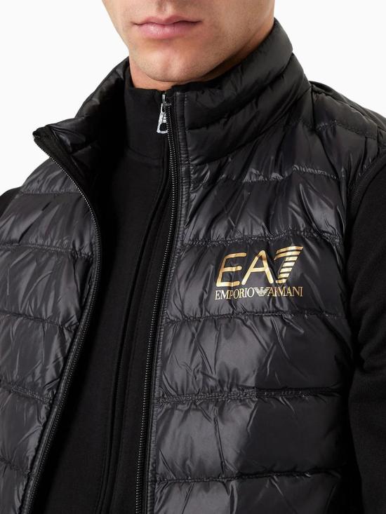  엠포리오 아르마니 베스트 8NPQ01 PN29Z 0208 BLACK - EMPORIO ARMANI