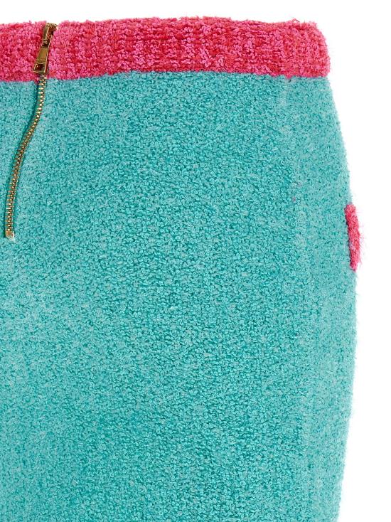 24FW 발망 숏 스커트 DF1LB292KG70UIH - BALMAIN