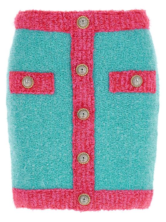 24FW 발망 숏 스커트 DF1LB292KG70UIH