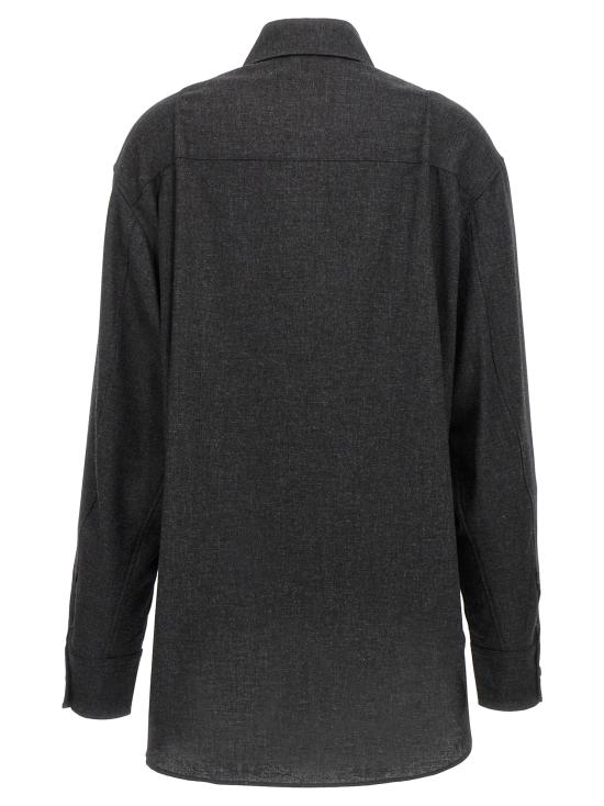  안다마네 블라우스 T160901BTNW045GREYMELANGE Gray - ANDAMANE