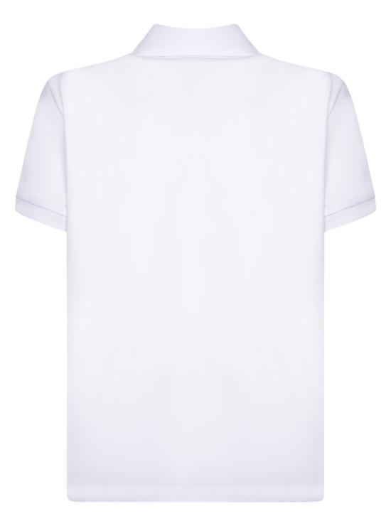 26SS 몽클레어 로고 패치 숏슬리브 폴로 셔츠 8A00005 89A16 00A White - MONCLER