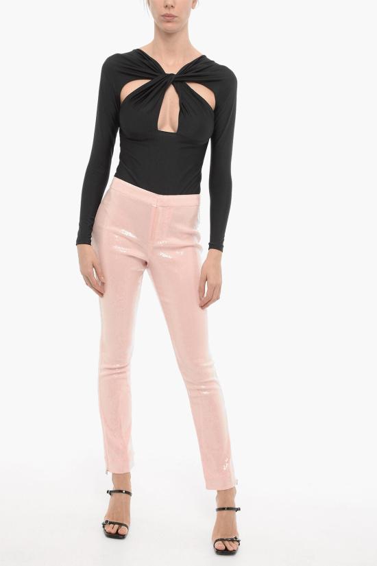  로테이트 스트레이트 팬츠 1110351814 13 2010 Pink - ROTATE