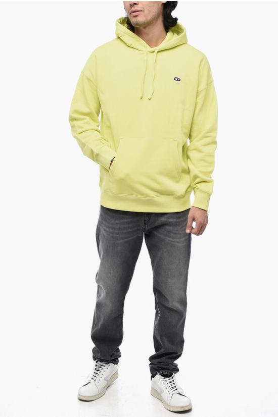  디젤 긴팔 티셔츠 A03786 0BKAF 5BV Yellow - DIESEL