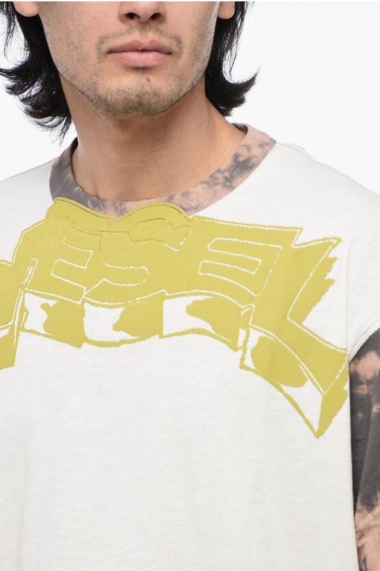  디젤 긴팔 티셔츠 A10478 0NIAB 141A Multicolor - DIESEL