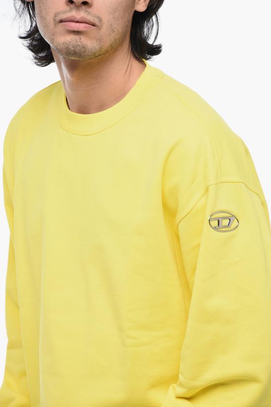 디젤 긴팔 티셔츠 A09857 0IAJH 21I Yellow - DIESEL