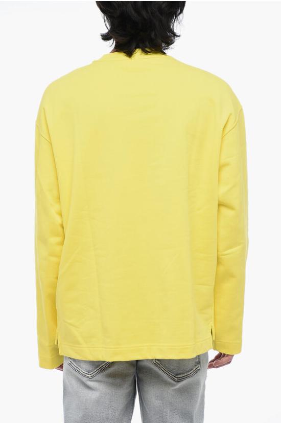  디젤 긴팔 티셔츠 A09857 0IAJH 21I Yellow - DIESEL