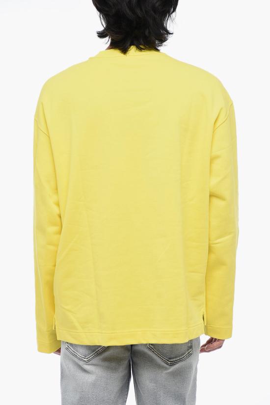  디젤 긴팔 티셔츠 A09857 0IAJH 21I Yellow - DIESEL