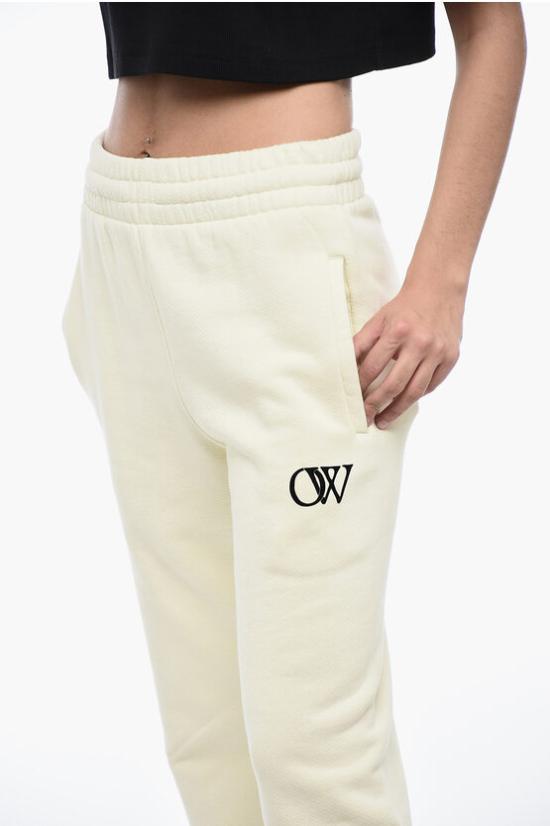  오프화이트 스트레이트 팬츠 OWCH006F23 JER001 6110 Beige - OFF WHITE