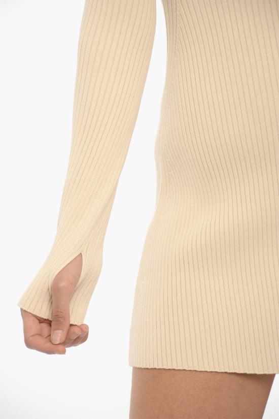  쿠레쥬 숏 원피스 423MRO309FI0001 1004 Beige - COURREGES